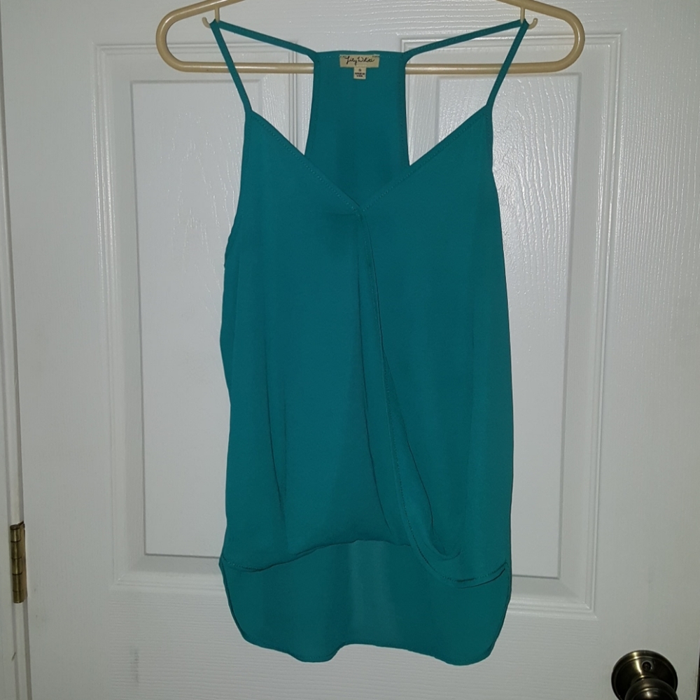Spaghetti strap, racer back blouse